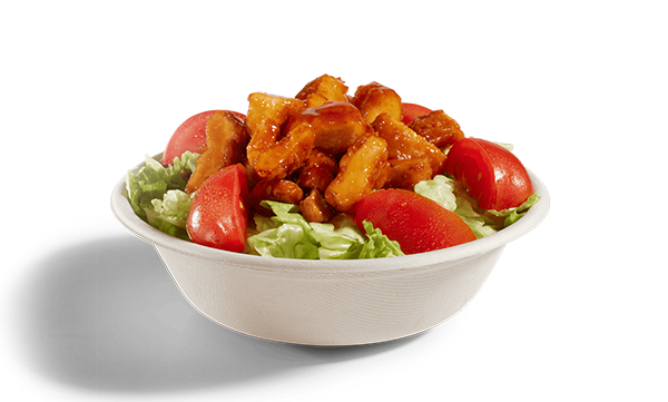 Hot Honey Crispy Chicken Salad