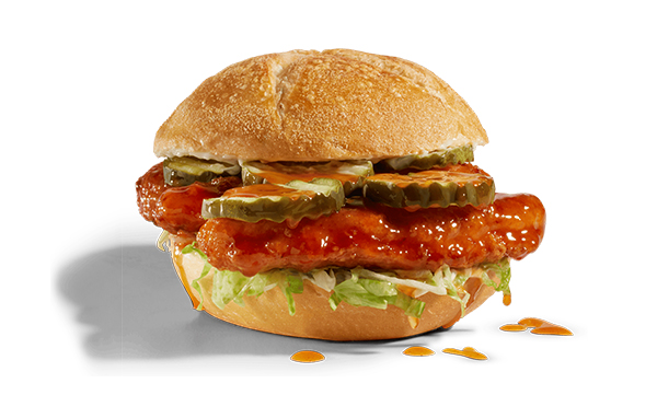 Hot Honey Crispy Chicken Sandwich